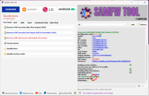Remove FRP with SamFW